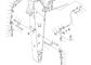 07097-21015 Arm Hose Actuator Pipa Tambahan Untuk Komatsu PC200
